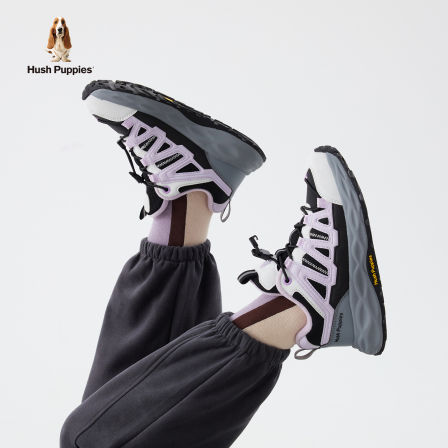 暇步士童鞋儿童棉鞋女童二棉鞋紫色冬季加绒保暖中大童休闲运动鞋