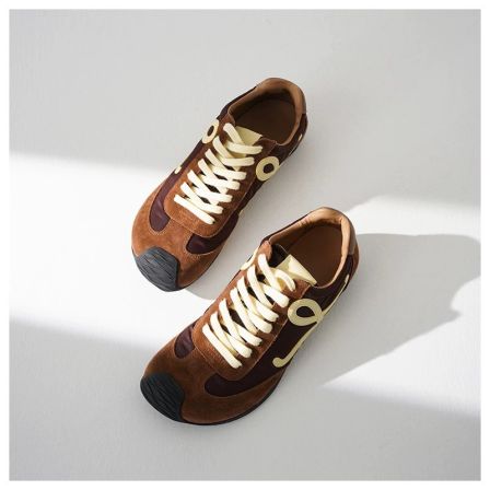 GershonBram “歪头”系列老罗同款休闲简约平底休闲板鞋