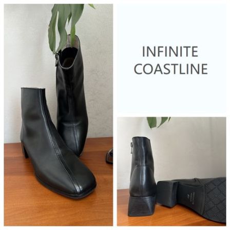 无垠海岸5195【脚踝靴】（牛皮+木根）