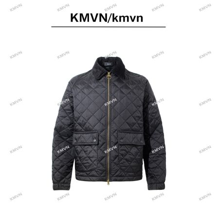 【淞絮】2025冬季新款潮流时尚百搭舒适原创设计休闲格纹棉服外套