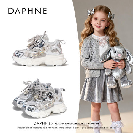 达芙妮官方旗舰正品童鞋儿童运动鞋女童加绒二棉鞋软底防滑老爹鞋