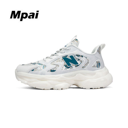 梦牌 时尚老爹鞋潮流百搭情侣N字鞋舒适爆米花减震运动休闲鞋男女