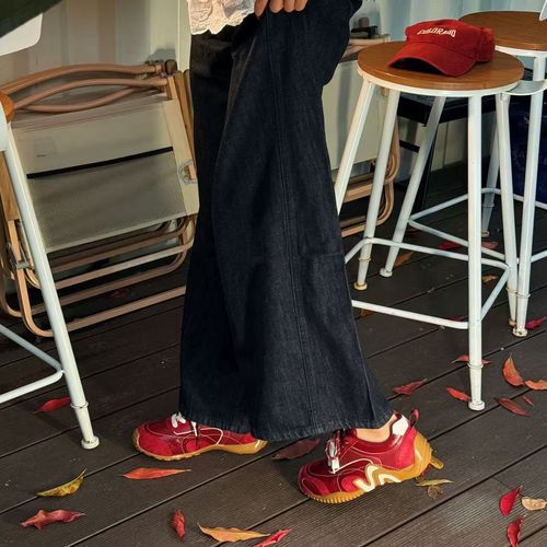 小发喵「黑潮酷感双绳交织休闲鞋｜复古机能风潮流出街吸睛款」999主图