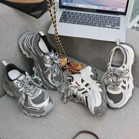 【运费补贴】】老爹鞋女2025秋季新款厚底增高时尚休闲女鞋 25636 