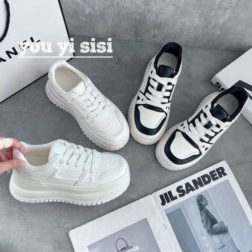 有意思思女鞋——“小爱同学”时尚百搭潮鞋透气春季潮流厚底ins主图