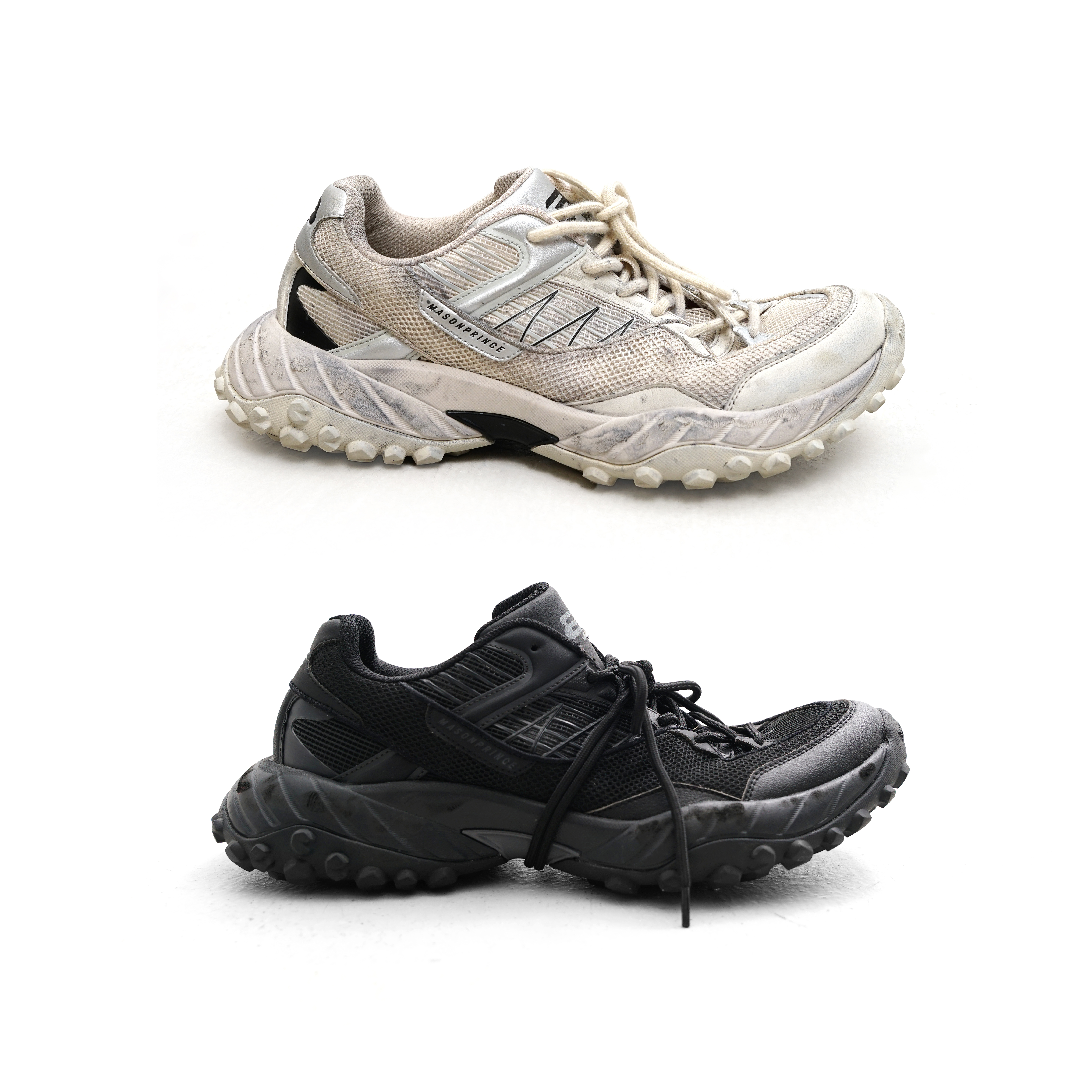 MASONPRINCE*老派复古 做旧擦色 经典版型老爹鞋主图