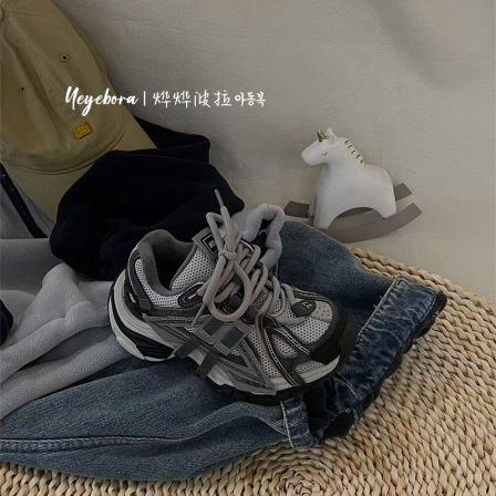 JBM童鞋儿童加绒运动鞋男童轻便跑步鞋2025冬季中大童保暖休闲鞋