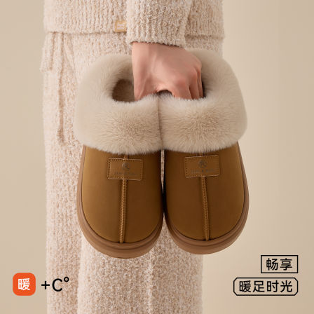 张凯丽老人棉鞋冬季2025新款加厚加绒厚底保暖毛茸茸抗菌防滑棉鞋