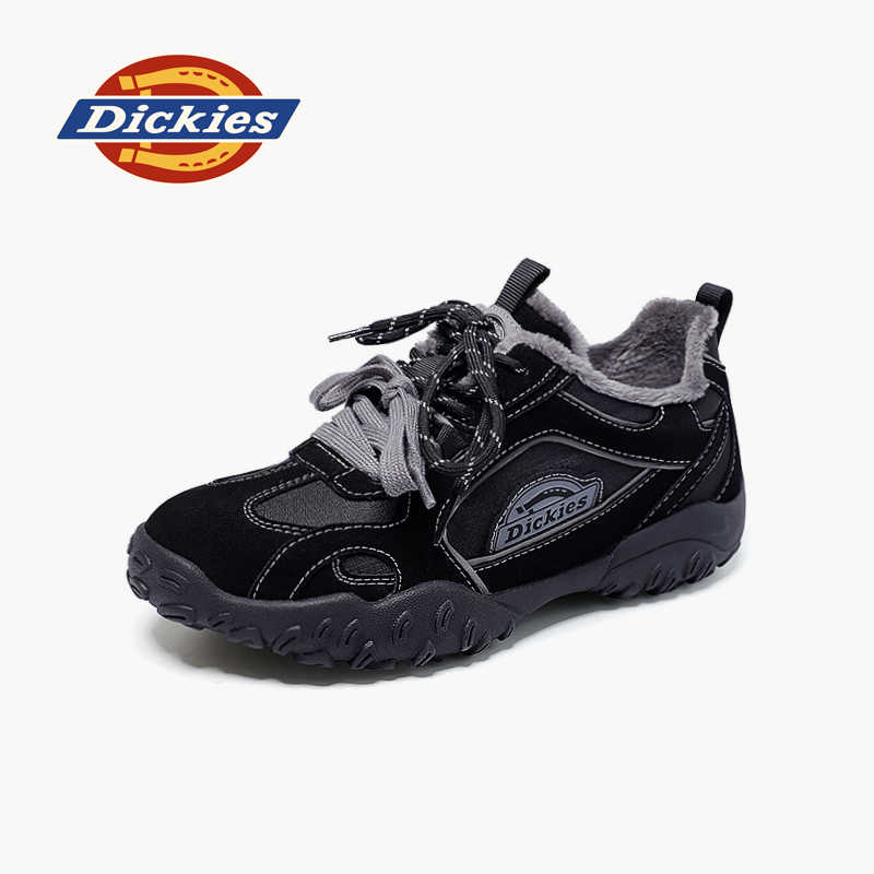 Dickies女鞋德训鞋2025冬季丑萌户外徒步鞋休闲运动鞋加绒鞋子女主图