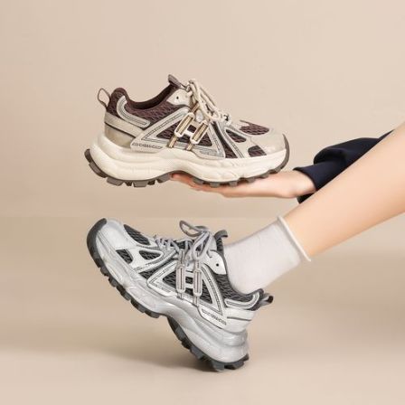 【ZHR则则】老爹鞋时尚百搭机车风休闲鞋KS251（单里）/KS251A（加绒）