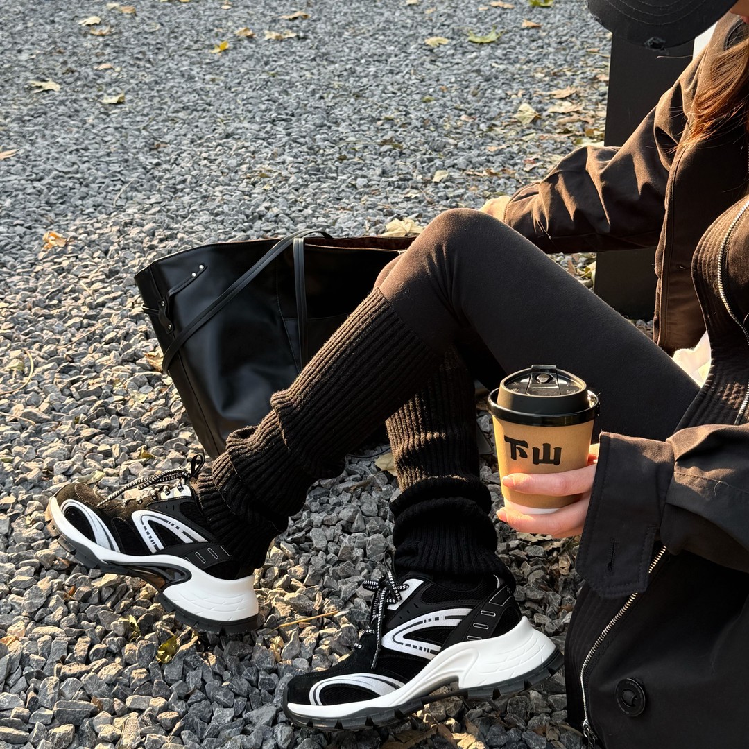 小发喵「高街潮范复古做旧老爹鞋｜奢感都市摩登腔调美学风」777主图