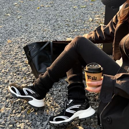 小发喵「高街潮范复古做旧老爹鞋｜奢感都市摩登腔调美学风」777