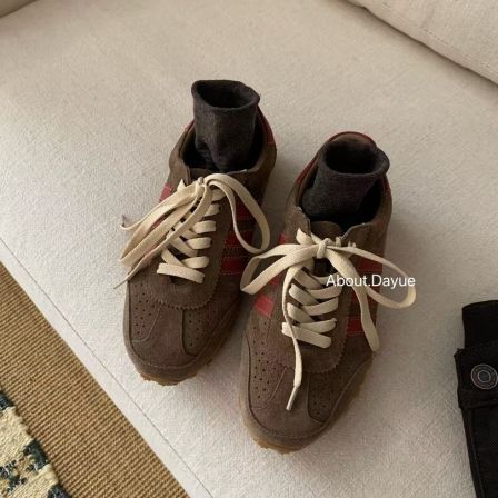 DAYUE【复古德训鞋】脚感舒适久穿不累~髙品复古百搭潮流系带德训鞋