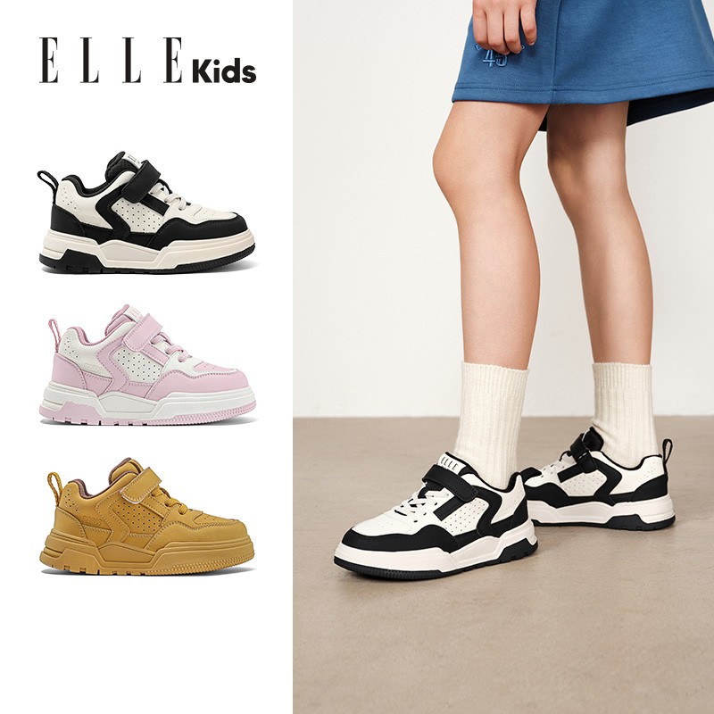 ELLE KIDS童鞋儿童运动鞋春秋女童休闲鞋防滑男童鞋子EFF4M9829主图