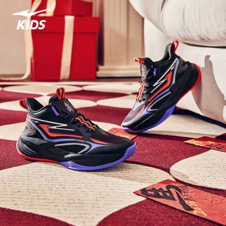 年货节补贴【奇袭2lite】鸿星尔克儿童防滑耐磨轻便减震时尚运动鞋