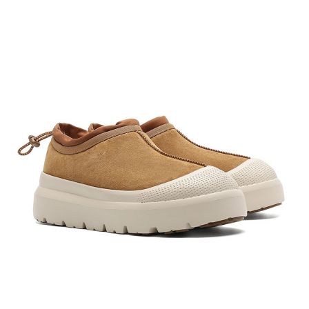 2025新款冬季加绒潮流时尚增高保暖棉鞋男款一脚蹬懒人鞋休闲鞋