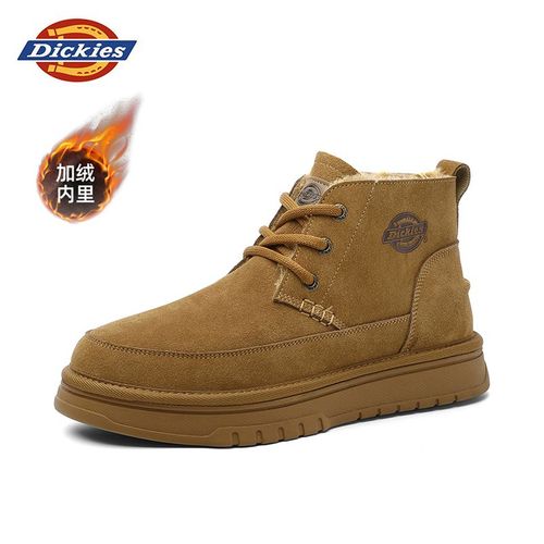Dickies男鞋冬季加绒保暖二棉靴时尚户外百搭潮流英伦风雪地靴主图