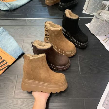 IG/IG现货增高11CM2025冬季时尚雪地靴明星同款鞋子防滑棉鞋60381