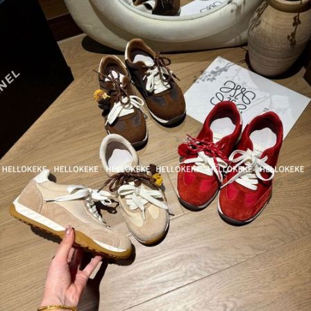 HELLO KEKE【奶糕】6.5cm跟 内增高开模小个子增高德训厚底休闲鞋