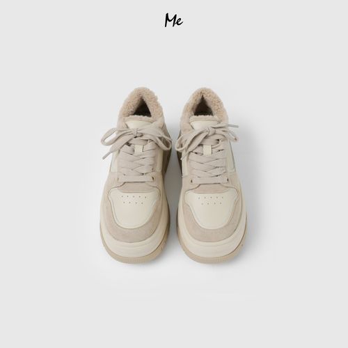 ME【燕麦泰迪厚底鞋（加绒）】重磅小牛皮增高保暖百搭鞋子MESA5569主图