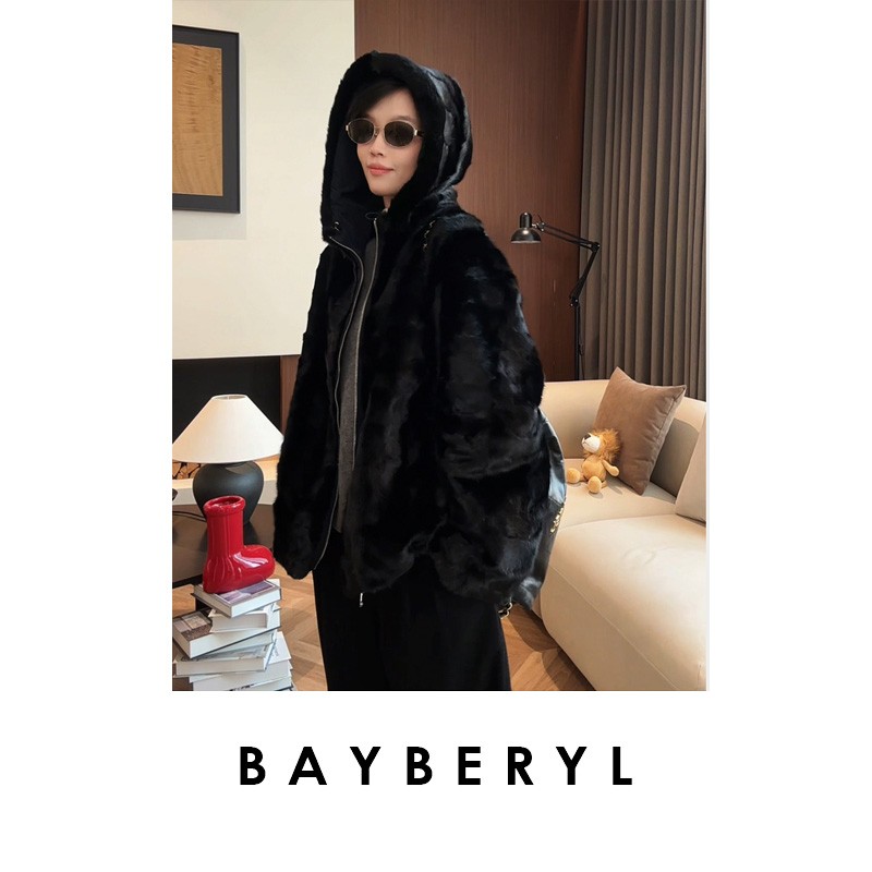 锁-BAYBERYL老贝黑耀*水水两面穿休闲时尚轻奢外套PY5L1501-12/21主图