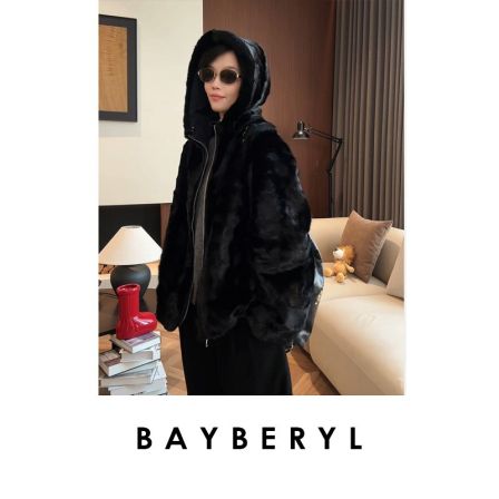 锁-BAYBERYL老贝黑耀*水水两面穿休闲时尚轻奢外套PY5L1501-12/21