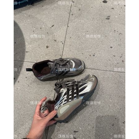 HEIHEI【小老爹】超显脚小！轻巧加绒真皮太空灰咖拼色时尚休闲鞋