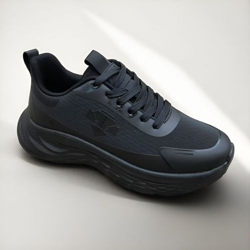 男鞋2025秋冬季新款皮面运动休闲鞋软底黑色百搭鞋子男加绒保暖主图