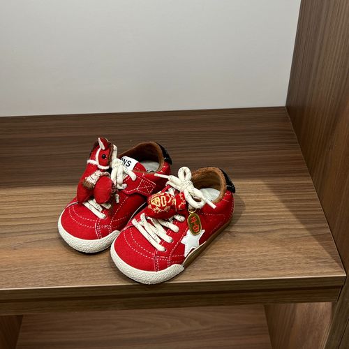 奇诺鼠【马上有钱】冬季男女宝板鞋童鞋欧若精灵风魔术贴平安1713M主图