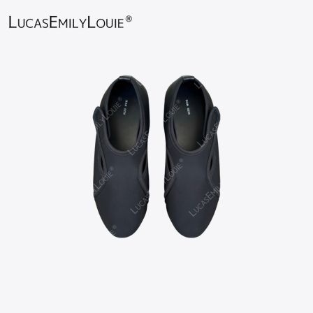 LUCASEMILYLOUIE欢姐0220简约时尚休闲魔术贴芭蕾平底鞋250185