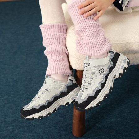 年货节！馬年限定！【专柜新款熊猫鞋】【全皮防水软底跑鞋】斯凯奇儿童