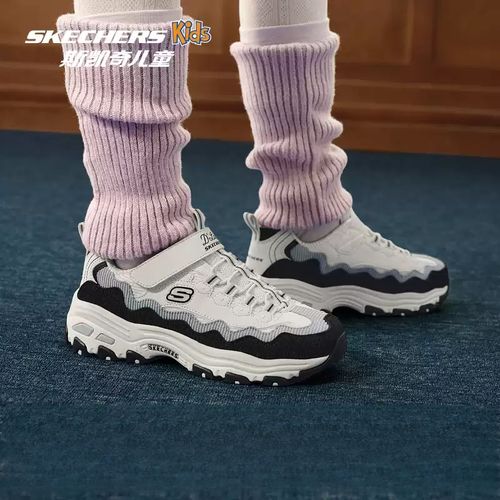 【儿童蛋糕熊】斯凯奇儿童官方复古男女童缓震老爹熊猫鞋运动鞋主图