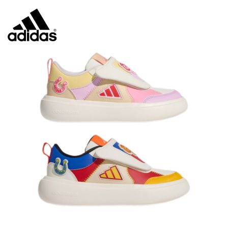 adidas/阿迪达斯26年新年款小童魔术贴时尚春季透气运动鞋KI1517