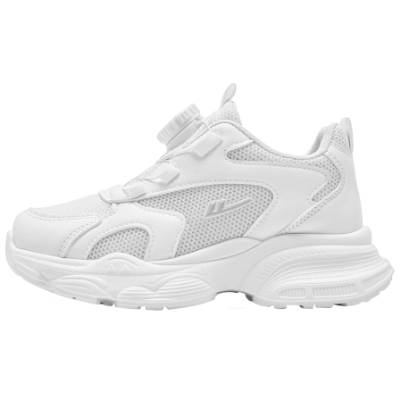 回力儿童运动鞋2025冬季新款旋钮女童网面跑步鞋子校园男童小白鞋