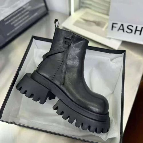 唐小肉潮搭2025烟筒靴百搭明星同款996-1（尺码足 卡码脚瘦拍小）主图