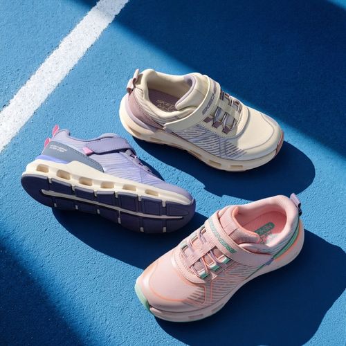 【流光奶芙】斯凯奇官方儿童女童舒适缓震跑步体训鞋运动鞋过年鞋子主图