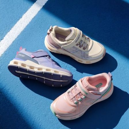 【流光奶芙】斯凯奇官方儿童女童舒适缓震跑步体训鞋运动鞋过年鞋子