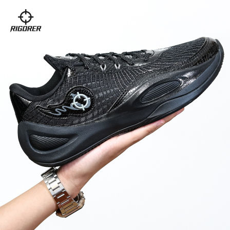 准者男鞋休闲鞋网面鞋黑色潮流AR1百搭篮球鞋低帮舒适情侣运动鞋