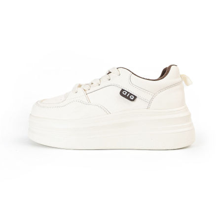 【黛】冬款 厚底小白鞋轻便加绒增高运动休闲板鞋869