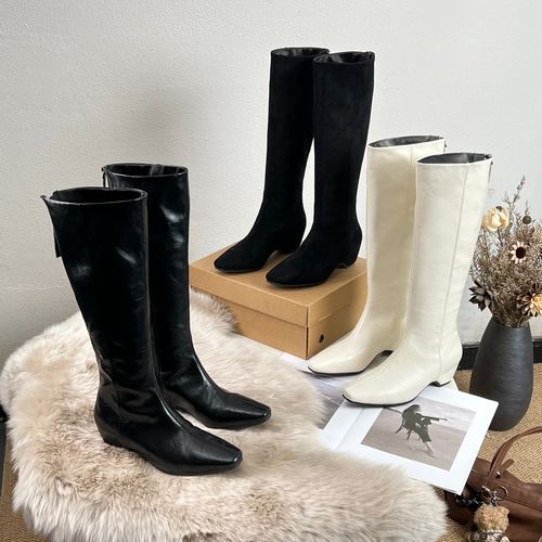 小小苏内增高6.5CM丨马年限定时装靴冬季女士尖头高筒靴EDX551009主图