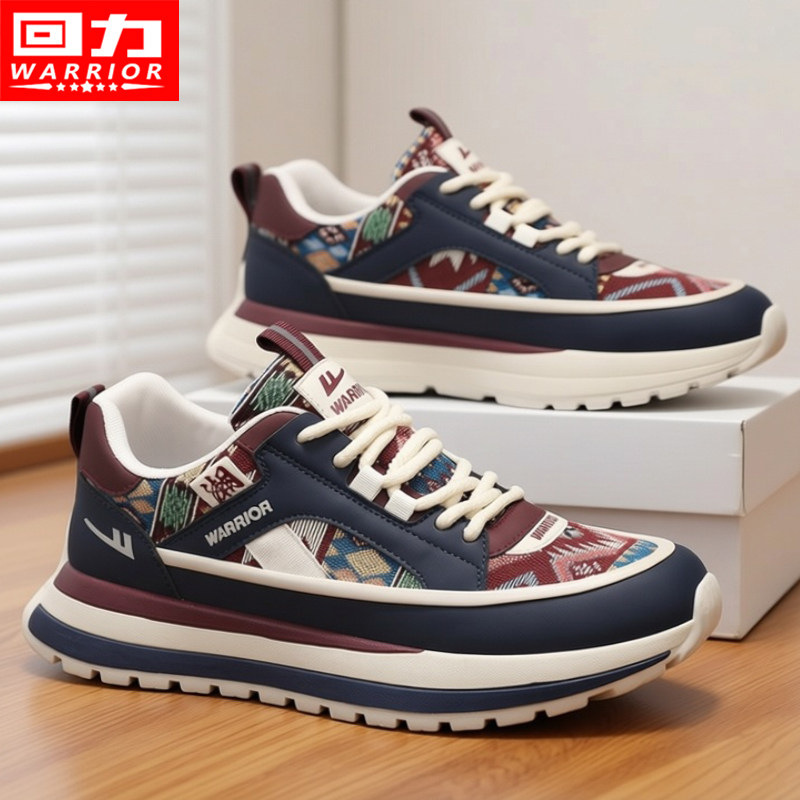 回力男鞋2026春季新款潮牌高级感百搭休闲运动阿甘板鞋厚底增高鞋主图