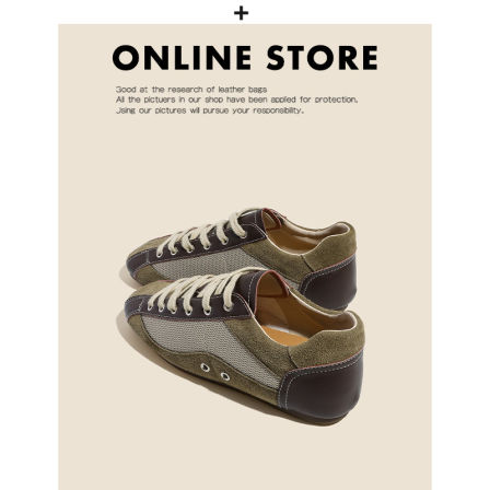 真皮！小众设计拼色德训鞋女2025新款百搭复古休闲系带增高运动鞋