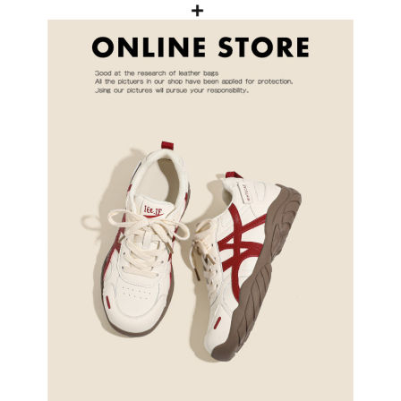 真皮！厚底内增高芭蕾德训鞋女2025新款百搭休闲阿甘鞋加绒运动鞋