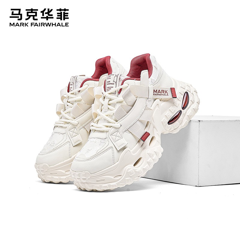 马克华菲增高老爹鞋新款解构风潮鞋爆款轮胎鞋气垫男鞋休闲鞋子男主图