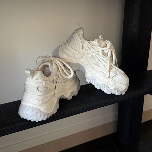 小发喵「未来机能极简厚底网面交织运动鞋｜动感步履演绎先锋美学」主图