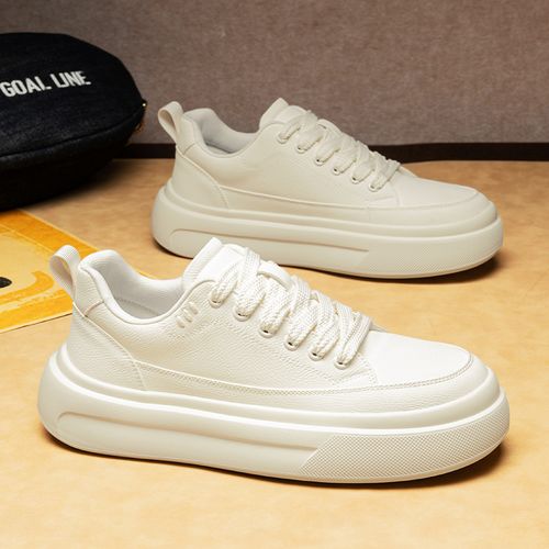 韩版男鞋时尚潮流板鞋男款百搭软底男式休闲鞋子潮鞋WQ8370主图