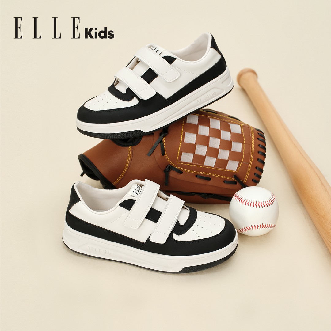 ELLEkids童鞋儿童板鞋春季新款女童运动鞋软底休闲鞋子EFH16585-3主图