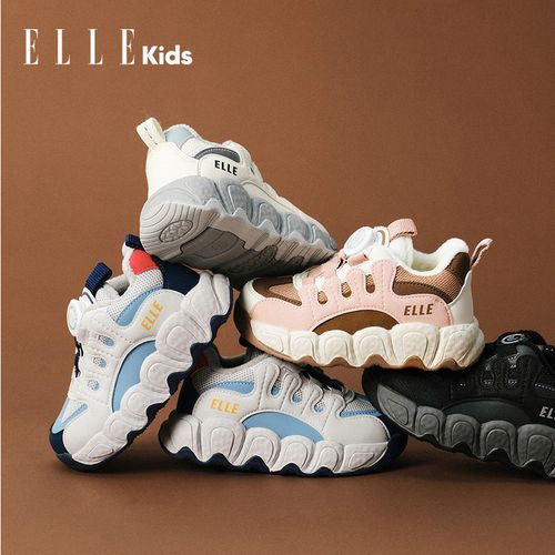 ELLEkids童鞋儿童运动鞋冬季新款女童棉鞋加绒二棉鞋子EFG4M90958主图