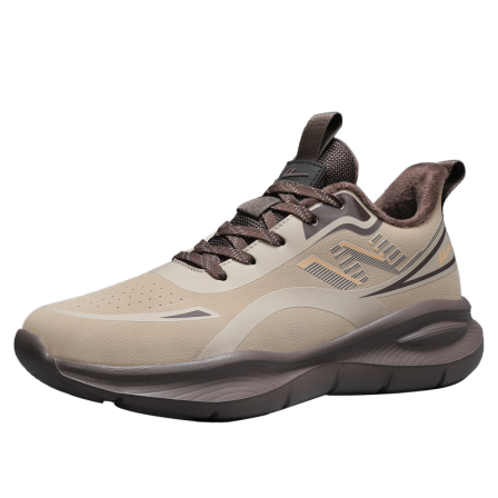 回力男鞋冬季加绒加厚保暖棉鞋青少年皮面运动休闲防滑软底跑步鞋