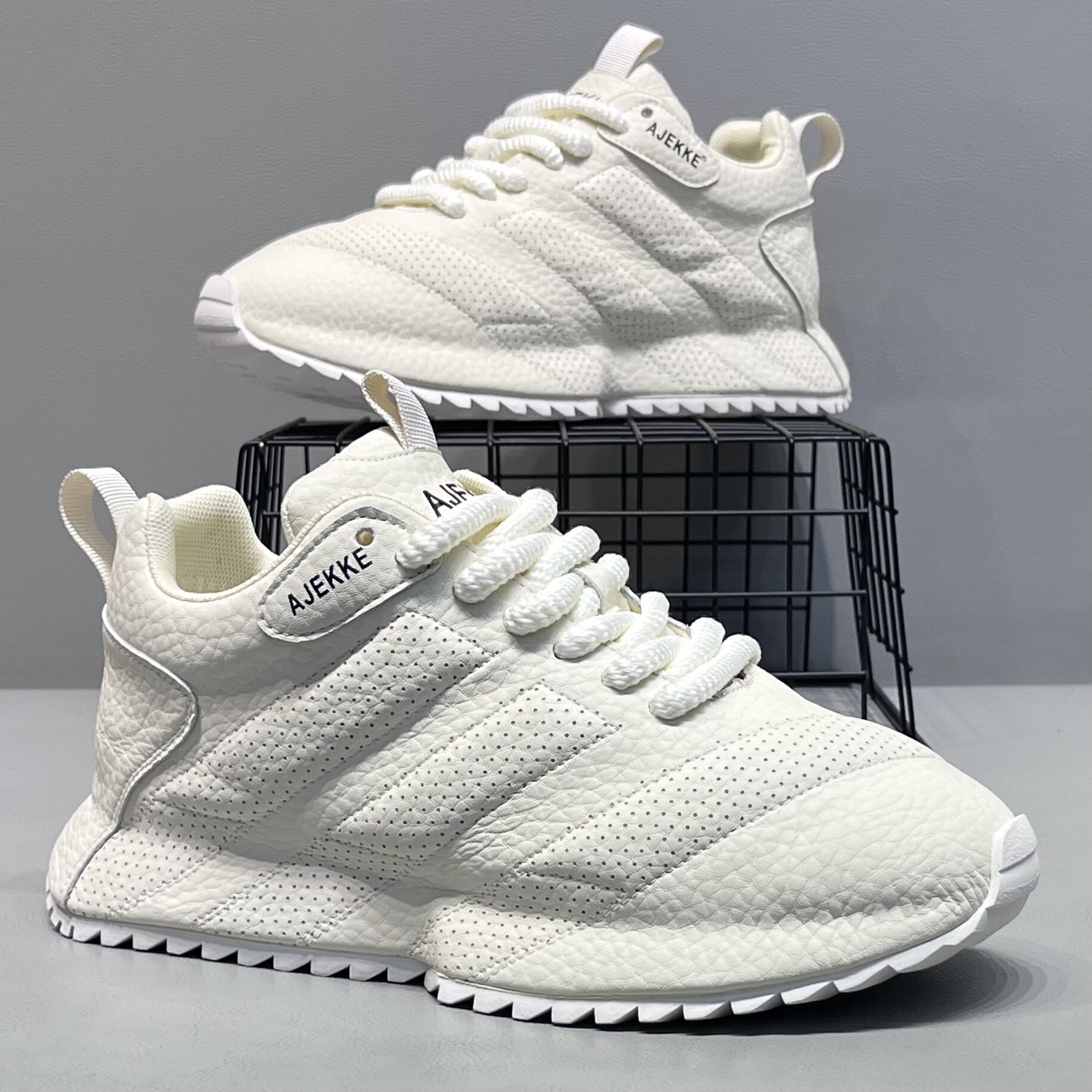 男鞋2025冬季新款老爹鞋潮牌厚底增高运动休闲鞋加绒保暖时尚潮鞋主图